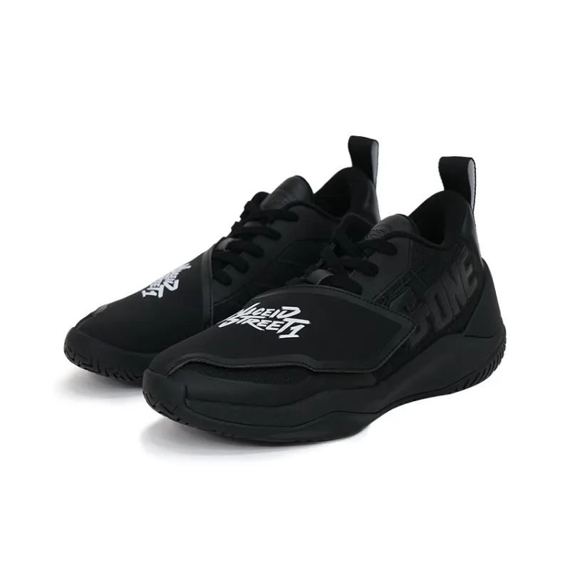 NICEID Cushioned Slip Resistant Grip Mid Top Basketball Shoes Men's Black-3