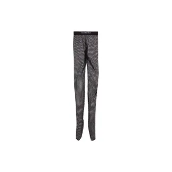 Balenciaga Fishnet Tights 'Black/White'