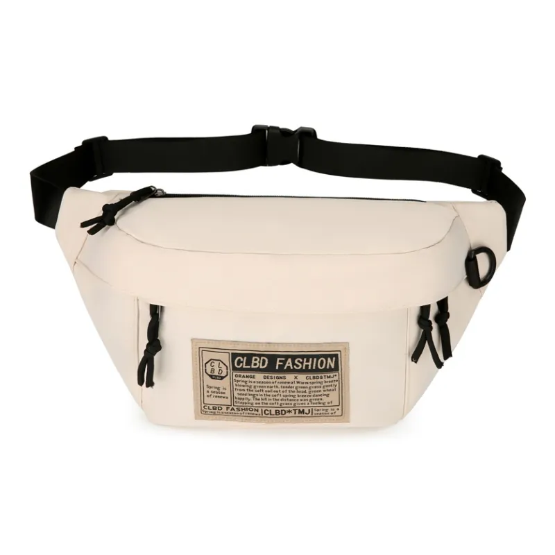 Parker Bear Repellent Oxford Cloth Sling Bag Regular Men's Beige/Black-7