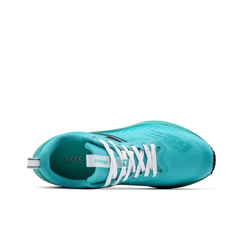 Qing Pao Running Shoes Men Low Top Black-3
