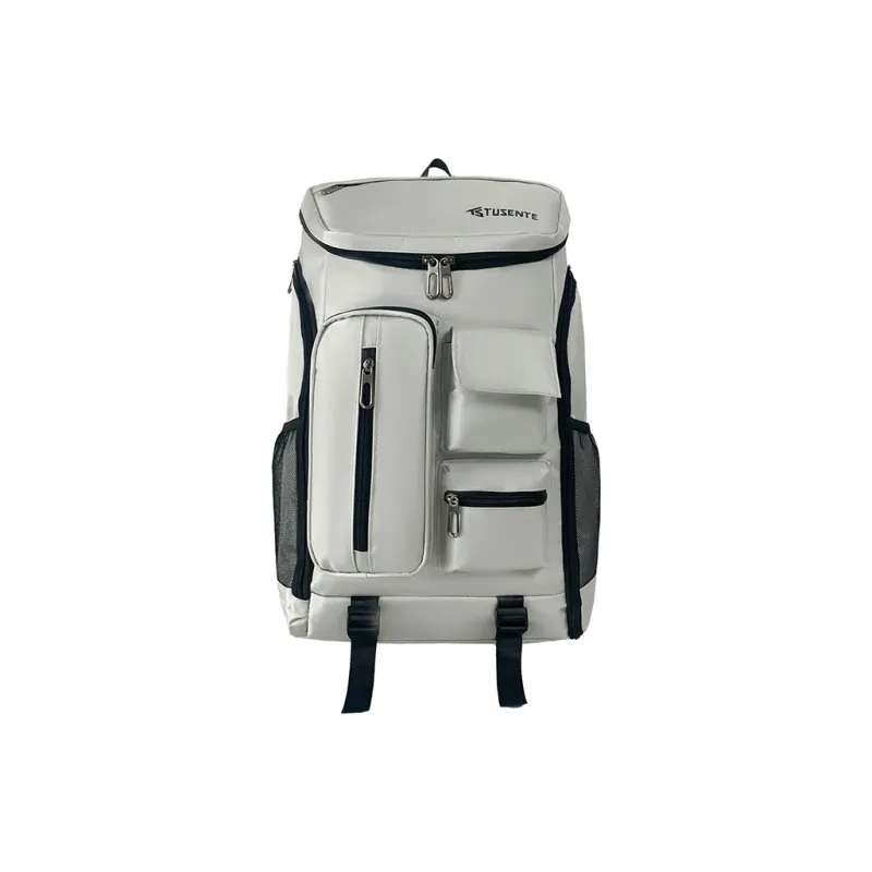 Tong Tong Rabbit Oxford Backpack Regular Men's Light Gray/Dark Gray/Red/Black-0
