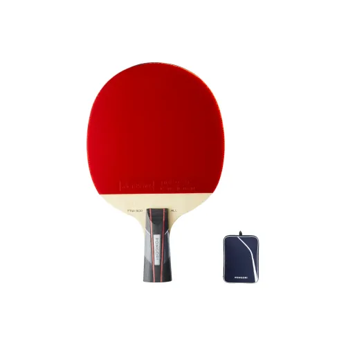 DECATHLON DECATHLON Ping Pong Paddles Unisex Penhold Grip+Shuttlecock Racket Cover Unisex Penhold Grip+Shuttlecock Racket Cover