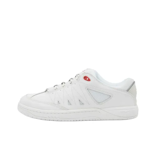 KENZO Skateboard Shoes Men Low-Top White