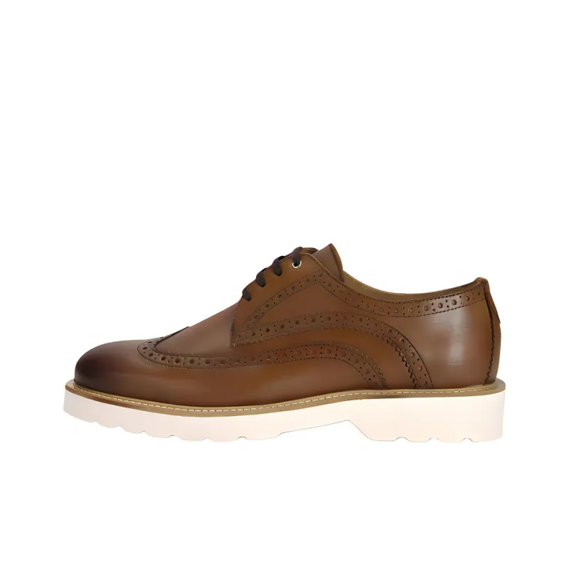 Kurt Geiger London Bank Brogue Casual Shoes Men's Brown-0