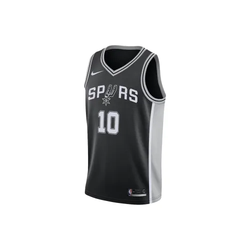 Nike X NBA San Antonio Spurs Basketball Jerseys Men Black