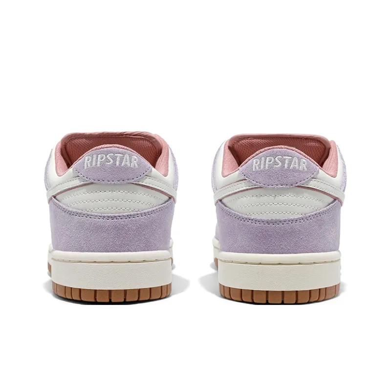 RIPSTAR SKBD Low Maxes Gradual Pink Anti Slip Wear Resistant Low Top Skateboard Shoes Unisex Pink Purple-4