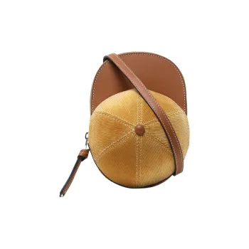 JW Anderson Baseball Cap Motif Zipped Shoulder Bag