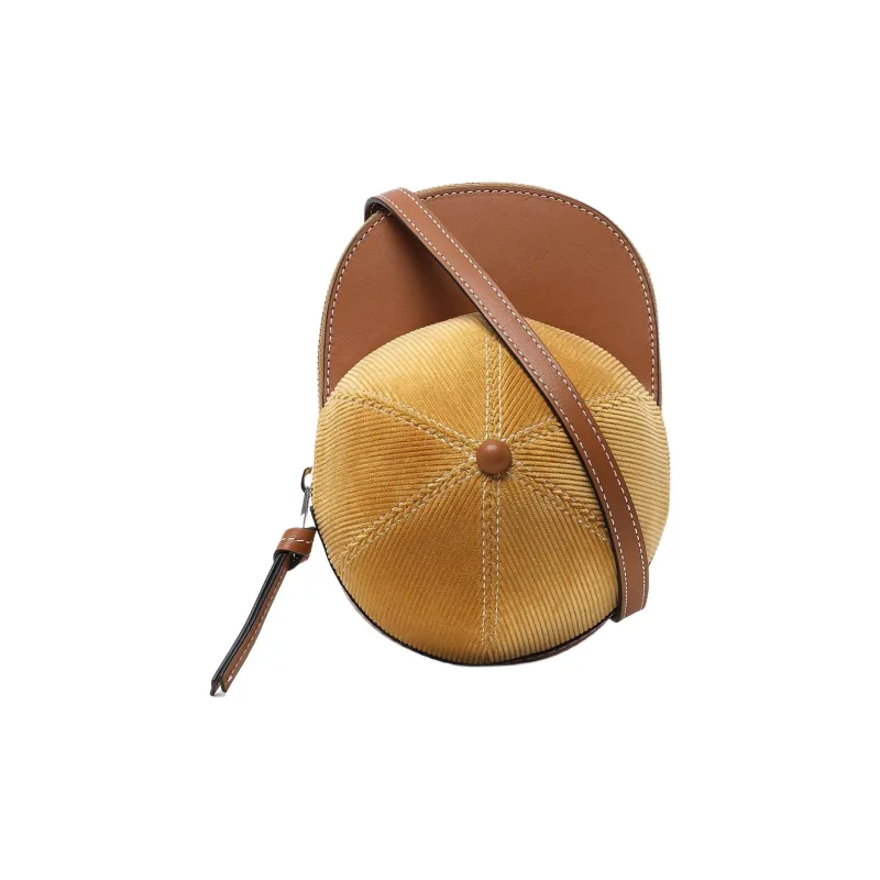 JW Anderson Baseball Cap Motif Zipped Shoulder Bag-0
