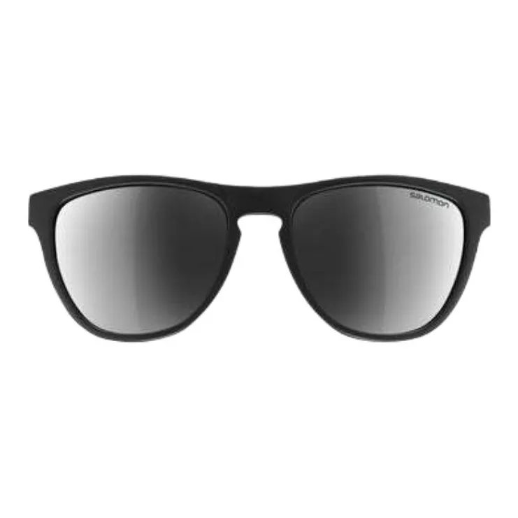 SALOMON Irregular Shape Sunglasses Unisex Black-1