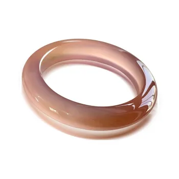 Moon Jewelry Natural Agate Jade Bangles Women's