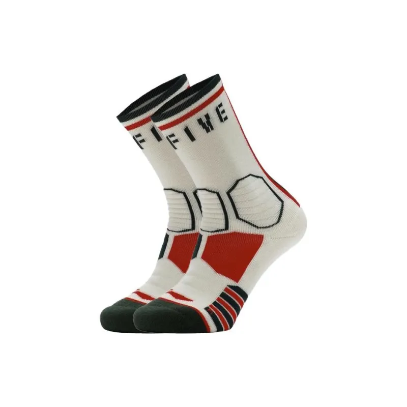 LiNing Mid Calf Socks Men's White-0