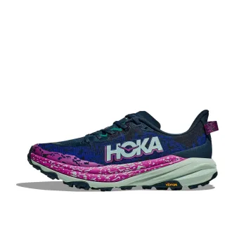HOKA ONE ONE SPEEDGOAT 6 Anti Slip Wear Resistant Low Top Running Shoes Men's Turquoise