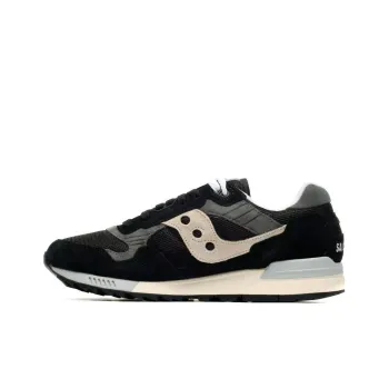 Saucony Shadow 5000 Anti Slip Wear Resistant Low Top Casual Shoes Men's Black