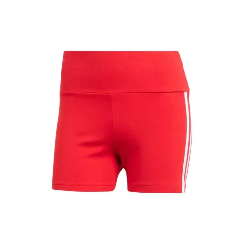 Adidas Originals ADICOLOR 3-STRIPES Sports Shorts Women's Red