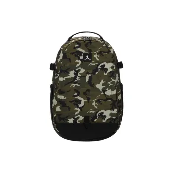 Jordan Polyester Backpack Regular Unisex Green Camouflage