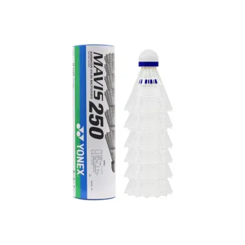 YONEX Mavis Collection M 250EX Nylon Shuttlecock 6 Pack Nylon Training Shuttlecocks