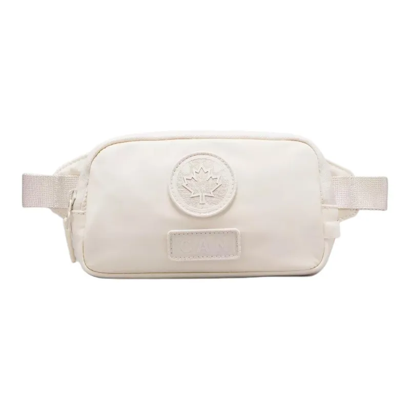 Lululemon Recycled Polyester With Nylon Crossbody Fanny Pack Mini Unisex Beech Natural Color-0