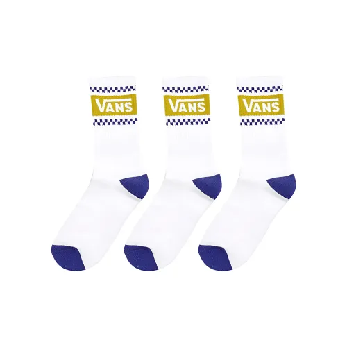 Vans Mid-Calf Socks Women's Combo Set White