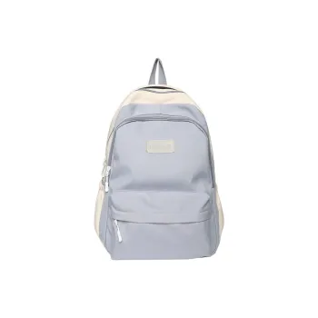 Elsvet Nylon Backpack Regular Unisex White/Black