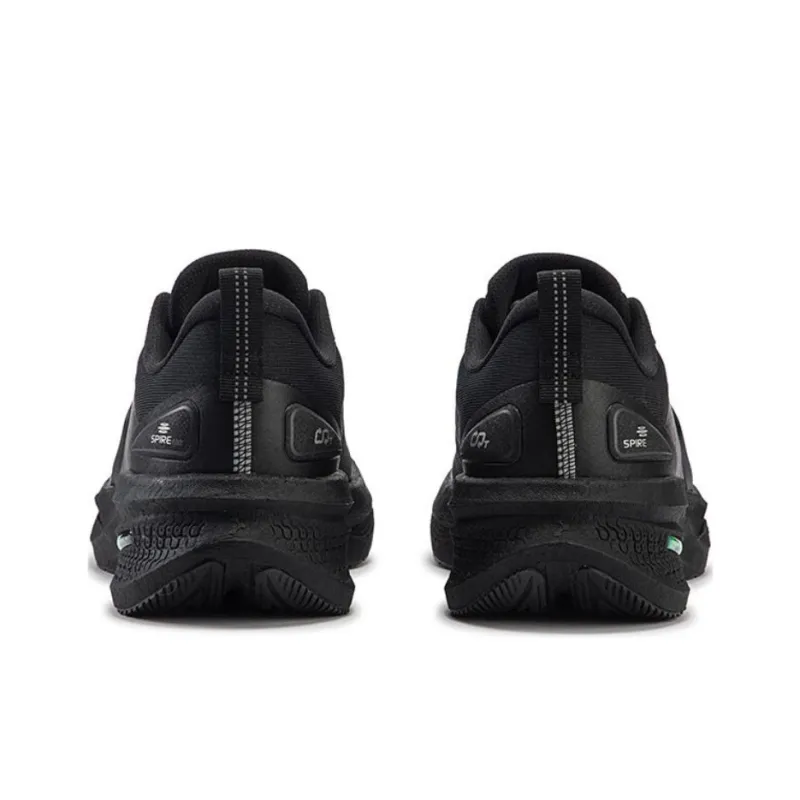 361° Float Anti Slip Wear Resistant Low Top Casual Running Shoes Men's Black-3