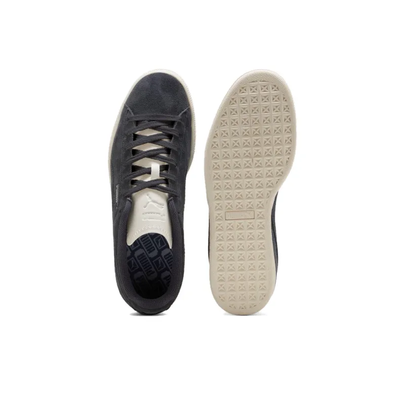 PUMA Anti Slip Wear Resistant Low Top Skateboard Shoes Unisex Black Gray-3