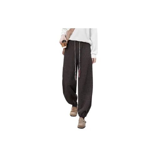 TOUCH Casual Pants Women's Dark Coffee