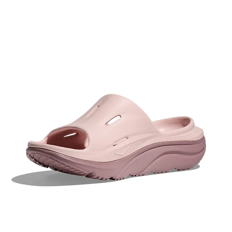 HOKA ONE ONE Ora Recovery Slide 3 Cosmic Pearl Quartzite-1