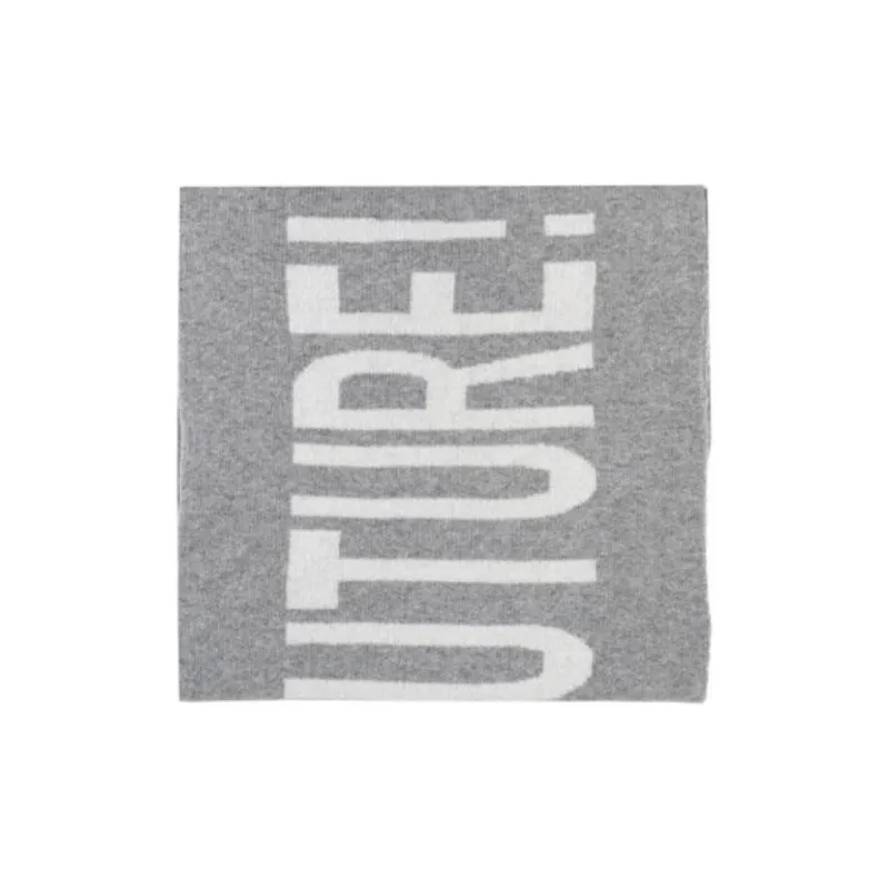 MOSCHINO Logo Intarsia Knitted Scarf-0