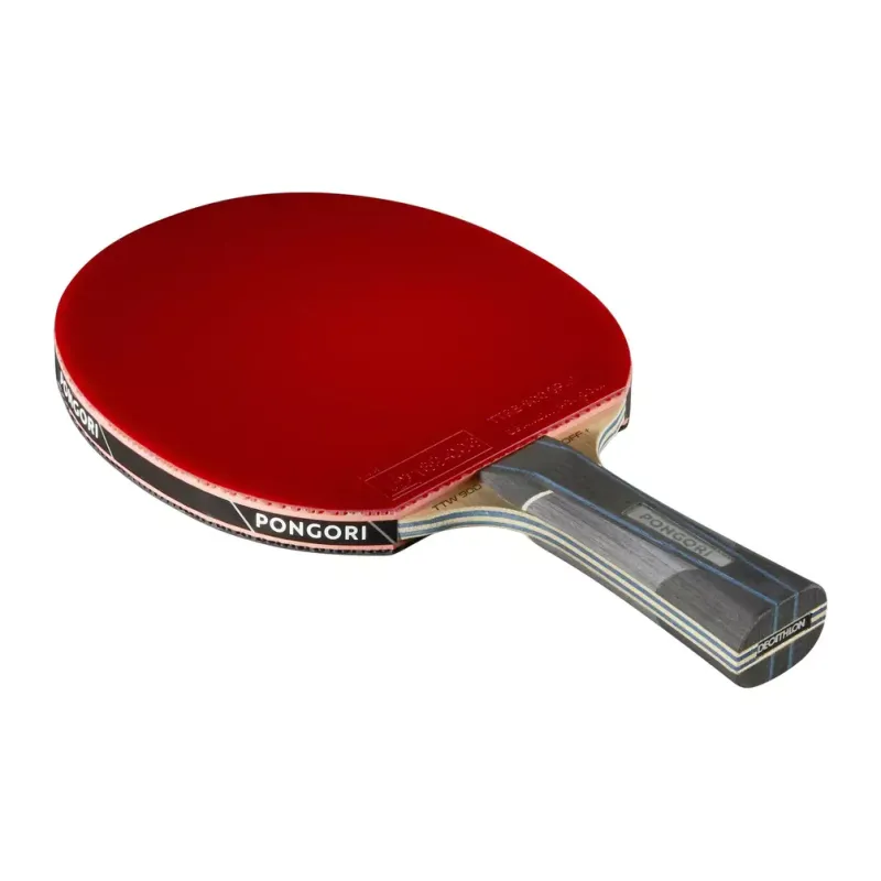 DECATHLON Ping Pong Paddles Unisex Shakehand Grip+Racket Cover-2