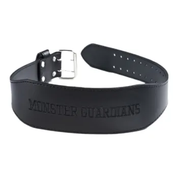 Monster Guardians Back Support Braces Fitness Protective Cow Leather Unisex