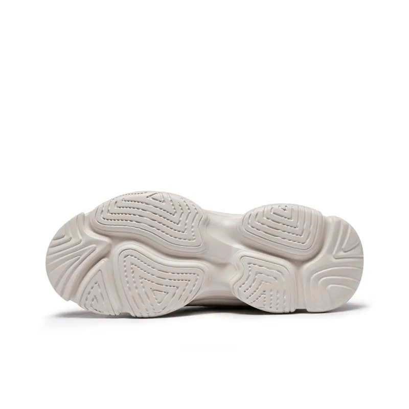 CAMEL Breathable Height Increasing Low-Top Chunky Sneakers Women's-4