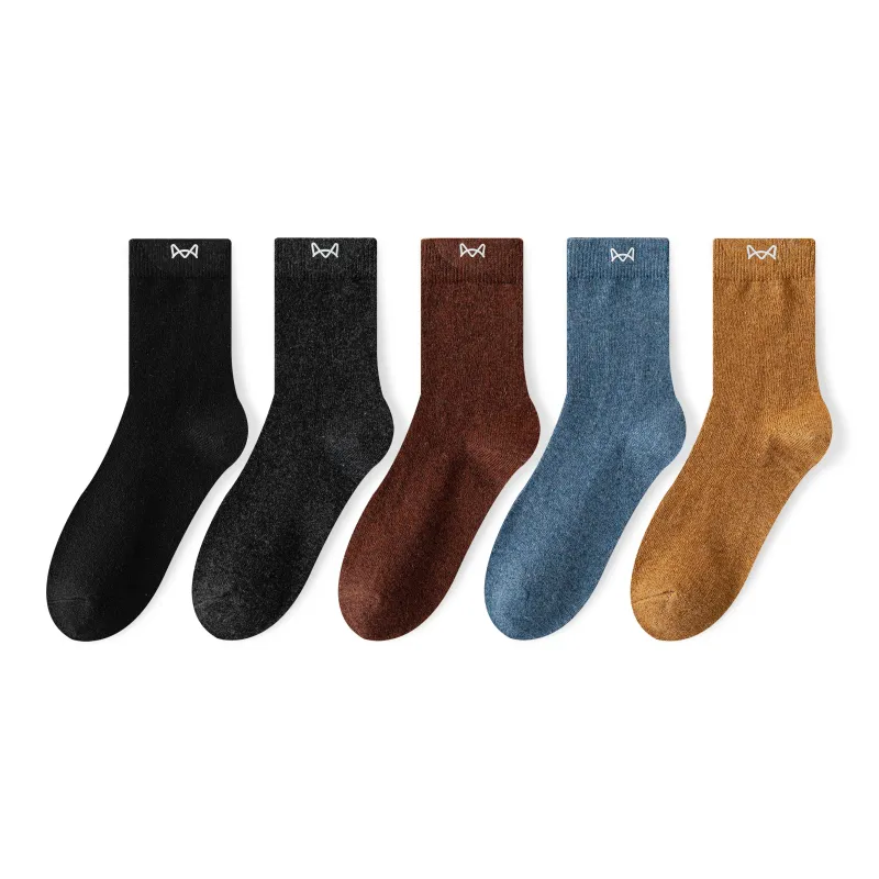MIIOW Fruit Printing Series Mid Calf Socks Men's Combo Set-16