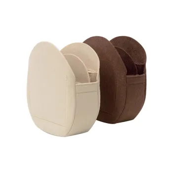 BagINBAG Felt Fabric Bag Accessories Medium Size Women's Coffee/Beige