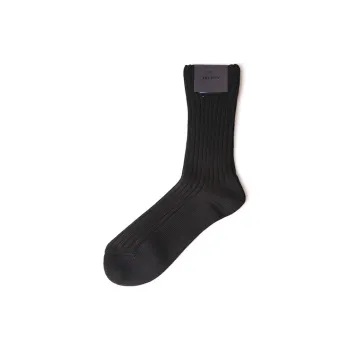 PRADA Mid-Calf Socks Unisex 1 Pack Black