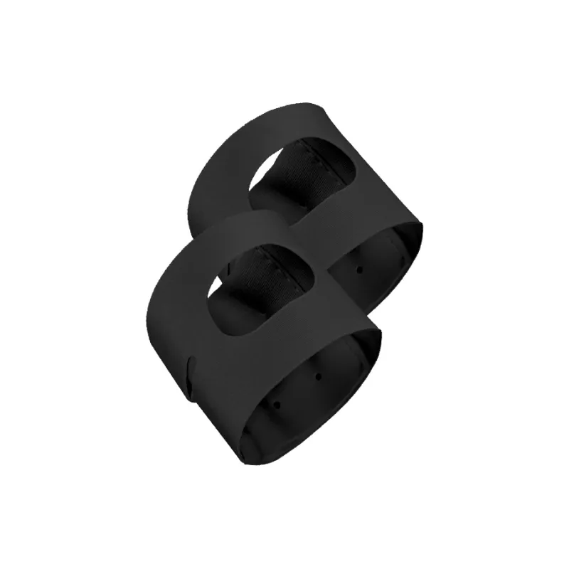 NAILEKESI Wristbands Breathable Protective Compression Slip Resistant Black Spandex Nylon Professional Protective-0