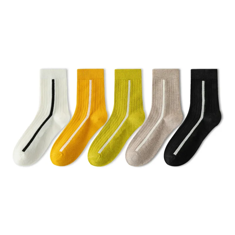 MIIOW Fruit Printing Series Mid Calf Socks Men's Combo Set-70