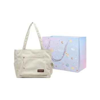 GOX Corduroy Shoulder Bag Women's Multicolor