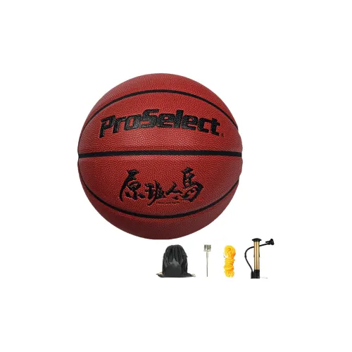 ProSelect PU Basketball Red Size 7 Training Match Unisex