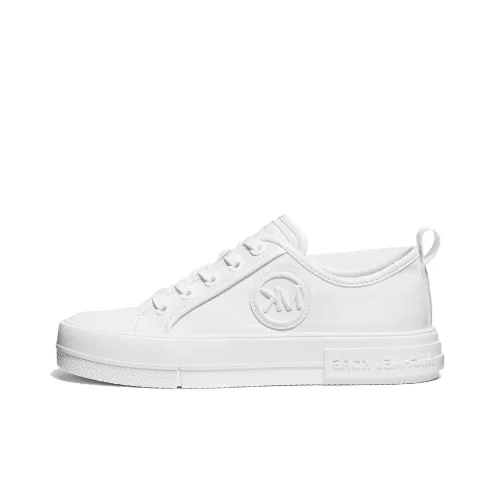 MICHAEL KORS Evy Low Top Skateboard Shoes Women's White