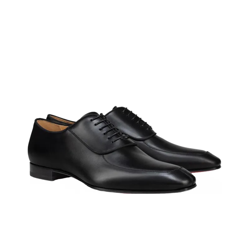 Christian Louboutin Lafitte Leather Oxford Shoes-3