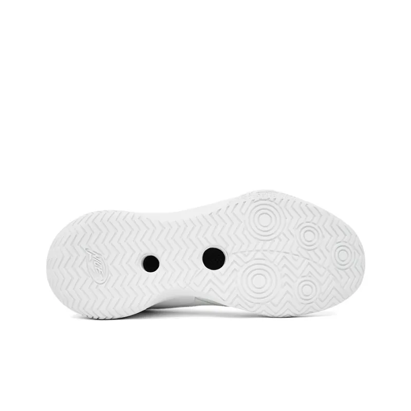 NICEID Cushioning Grip Mid Top Basketball Shoes Men's White-5