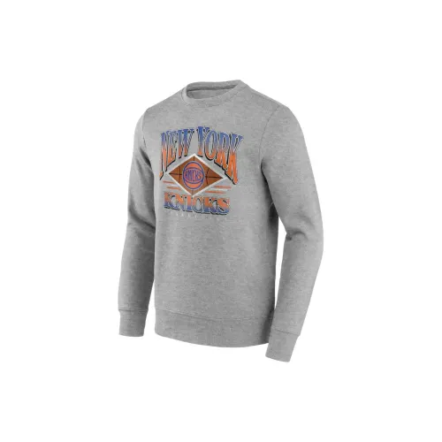 NBA New York Knicks Sweatshirts Men Gray