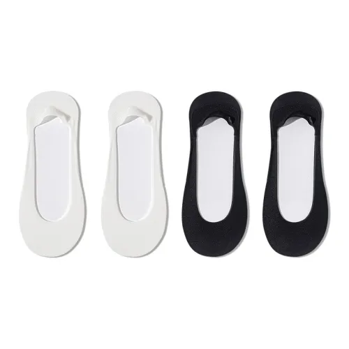 JIAZINI No-Show Socks Women's 4 Pack
