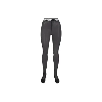 PHILIPP PLEIN Signature Stripe Crystal embellished Tights
