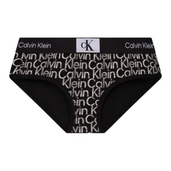 CALVIN KLEIN Underpants Women's Space Black Base White Letter