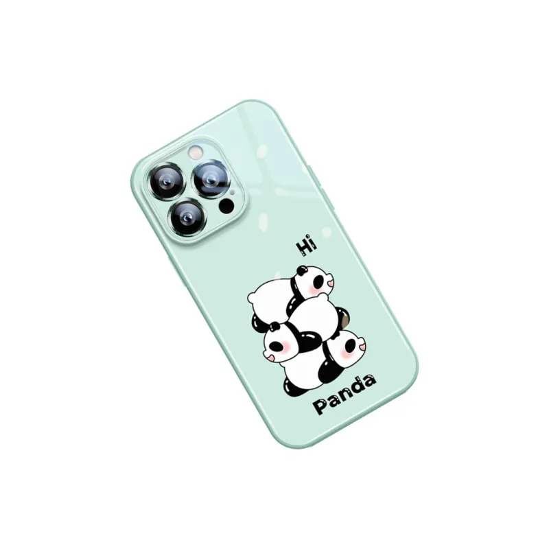 Sen Dog Glass Material Tide Brand Phone Cases Suitable For Apple 15Promax/Pro/Plus/14/13/12-16
