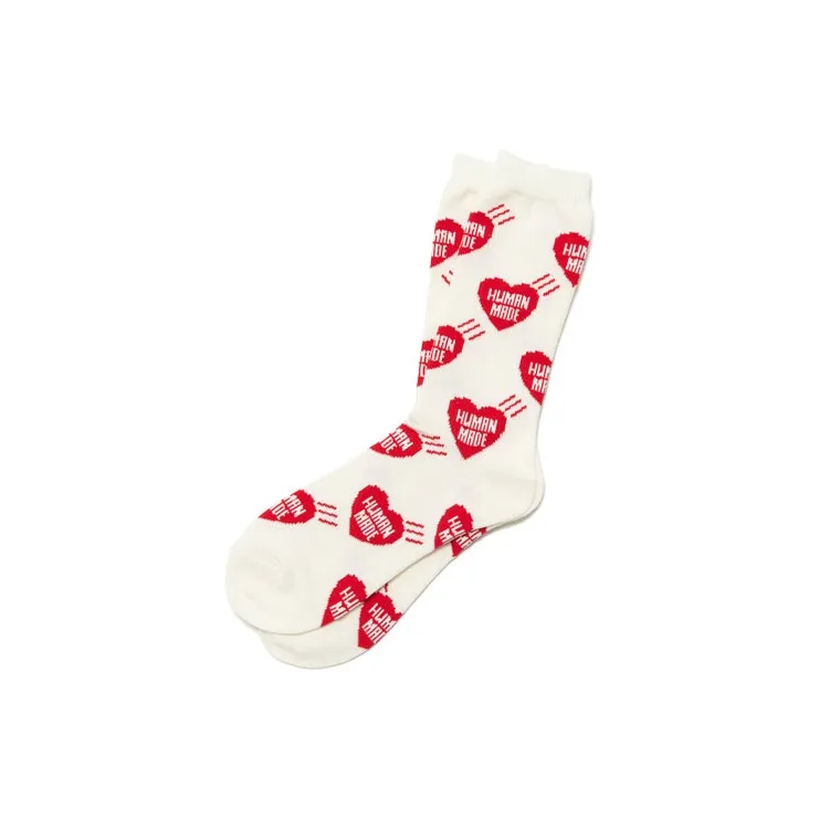 HUMAN MADE Unisex Knee high Socks-0