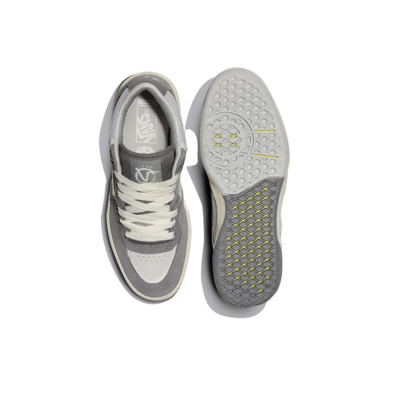 Vans Rowan 2 Anti Slip Wear Resistant Low Top Skateboard Shoes Unisex Gray-3