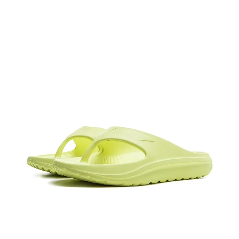 LiNing Slip Resistant Abrasion Resistant Flip Flops Unisex Yellow-2