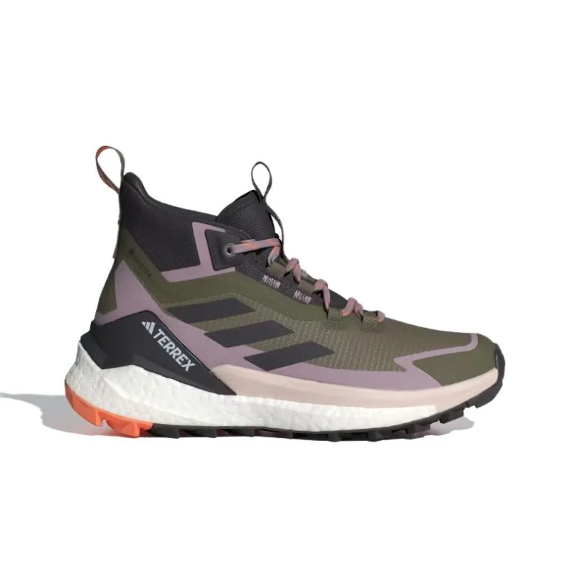 Adidas Terrex Free Hiker 2.0 Gore Tex Olive Strata Aurora Black Amber Tint Women's-1